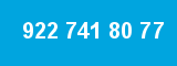 922 741 80 77 922 741 80 77